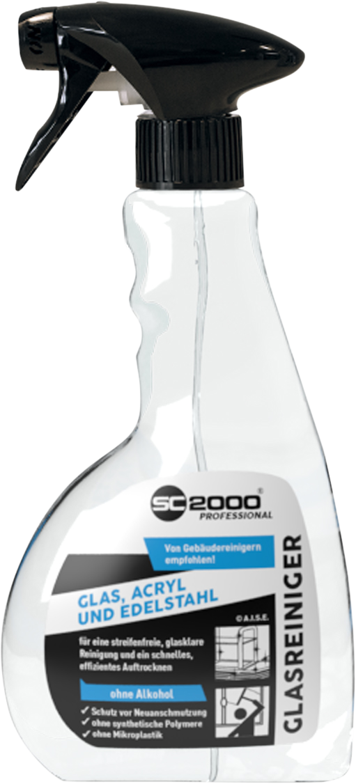 SC 2000 Professional Glasreiniger - 500 ml Sprühflasche